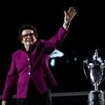 La extenista estadounidense Billie Jean King, en una fotografía de archivo. EFE/Francisco Guasco