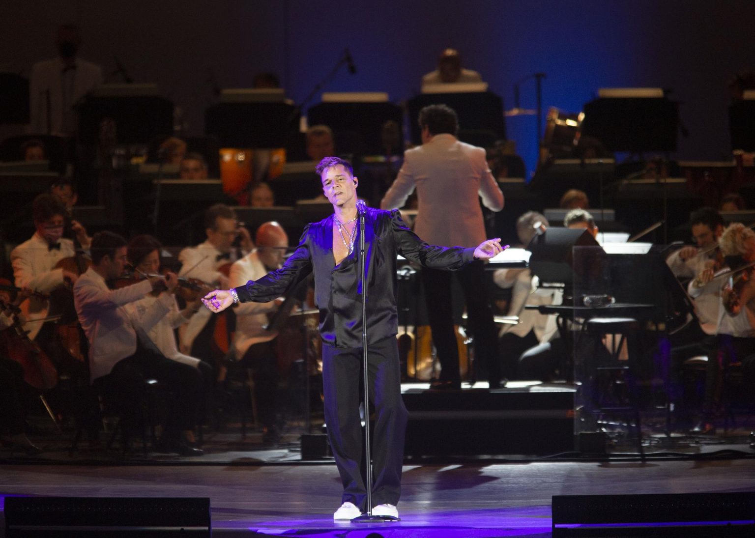 Fotografía de archivo del cantannte puertorriqueño Ricky Martin. EFE/Armando Arorizo