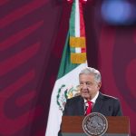 Fotografía cedida hoy, por la presidencia de México, del mandatario mexicano, Andrés Manuel López Obrador, durante una rueda de prensa en Palacio Nacional de la Ciudad de México (México). EFE/Presidencia de México/SOLO USO EDITORIAL/SOLO DISPONIBLE PARA ILUSTRAR LA NOTICIA QUE ACOMPAÑA(CRÉDITO OBLIGATORIO)