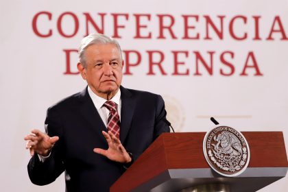 Fotografía de archivo del presidente de México, Andrés Manuel López Obrador. EFE/Isaac Esquivel