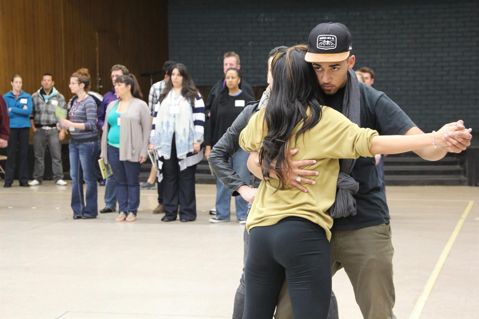 Fotografía de archivo de un ensayo de una obra teatral que se presentará en el Festival de Teatro Hispano con Talento Local de Miami. EFE/Iván Mejía