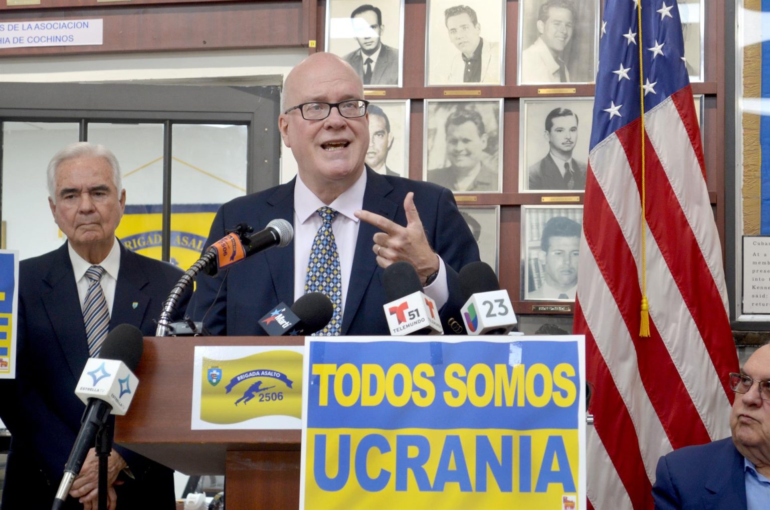 Fotografía de archivo del líder del Directorio Democrático Cubano, Orlando Gutiérrez. EFE/Álvaro Blanco