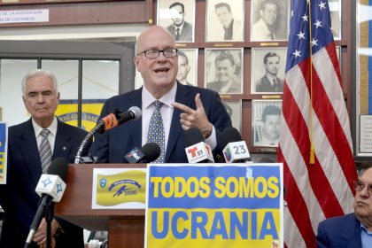 Fotografía de archivo del líder del Directorio Democrático Cubano, Orlando Gutiérrez. EFE/Álvaro Blanco