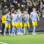 Philadelphia Union se impuso 1-0 a Cincinnati y accedió a la final de la Conferencia Este de la MLS. En la imagen un registro de archivo de otra de las celebraciones del club estadounidense de fútbol Philadelphia Union. EFE/Armando Arorizo