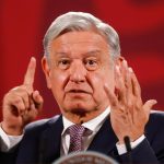 El presidente de México, Andrés Manuel López Obrador, habla durante una conferencia de prensa hoy, en el Palacio Nacional, en Ciudad de México (México). EFE/ Isaac Esquivel