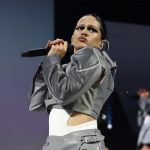 La cantante española Rosalía actúa en el Coliseo de Puerto Rico como parte de la gira Moto Mami, en San Juan (Puerto Rico). Imagen de archivo. EFE/ Thais Llorca