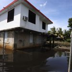 Fotografía de una calle inundada tras el paso del huracán Fiona, en Loíza (Puerto Rico). Imagen de archivo. EFE/ Thais Llorca