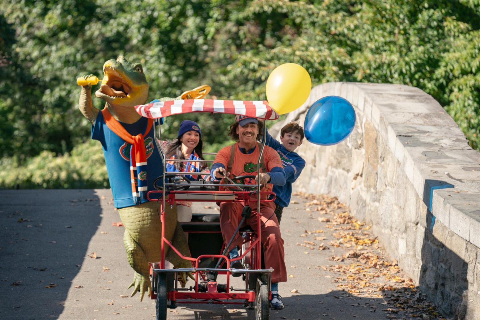 Fotografía cedida por Sony Pictures que muestra una escena de la comedia musical "Lyle, Lyle, Crocodile". EFE/ Sony Pictures / SOLO USO EDITORIAL/ SOLO DISPONIBLE PARA ILUSTRAR LA NOTICIA QUE ACOMPAÑA (CRÉDITO OBLIGATORIO)