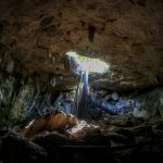 Fotografía donde se observa una parte de la caverna Kixné en un cenote de la Hacienda Kampepén, el 11 de noviembre de 2022, en el municipio de Homún (México). EFE/Lorenzo Hernández