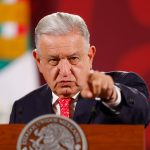 El presidente de México, Andrés Manuel López Obrador, habla durante su conferencia de prensa matutina, hoy, en el Palacio Nacional en la Ciudad de México (México). EFE/ Isaac Esquivel