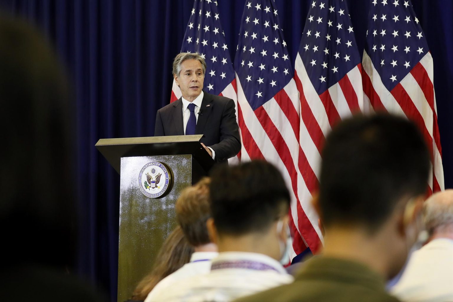 El secretario de Estado de Estados Unidos, Antony Blinken, en una fotografía de archivo. EFE/Made Nagi