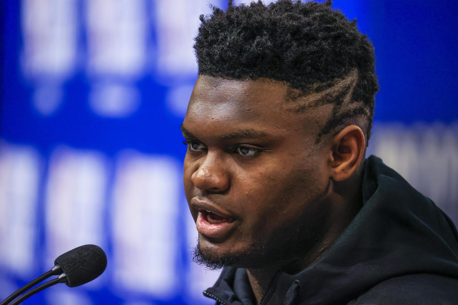 Foto de archivo del jugador Zion Williamson. EFE/EPA/TANNEN MAURY