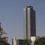 Vista de la Torre de Pemex en la Ciudad de México (México). EFE/ Sáshenka Gutiérrez