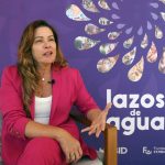 La directora de sustentabilidad y alianzas de Coca-Cola Latinoamérica, Andrea Mota, habla hoy durante una entrevista con EFE en el municipio de Puerto Morelos, estado de Quintana Roo (México). EFE/Alonso Cupul