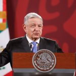El presidente de México, Andrés Manuel López Obrador, durante su participación en la conferencia matutina en Palacio Nacional, en la Ciudad de México (México). EFE/Isaac Esquivel
