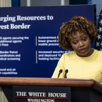 White House Press Secretary Karine Jean-Pierre speaks during the daily press briefing at the White House in Washington, DC, USA, 19 December 2022. EFE/EPA/Samuel Corum / POOL