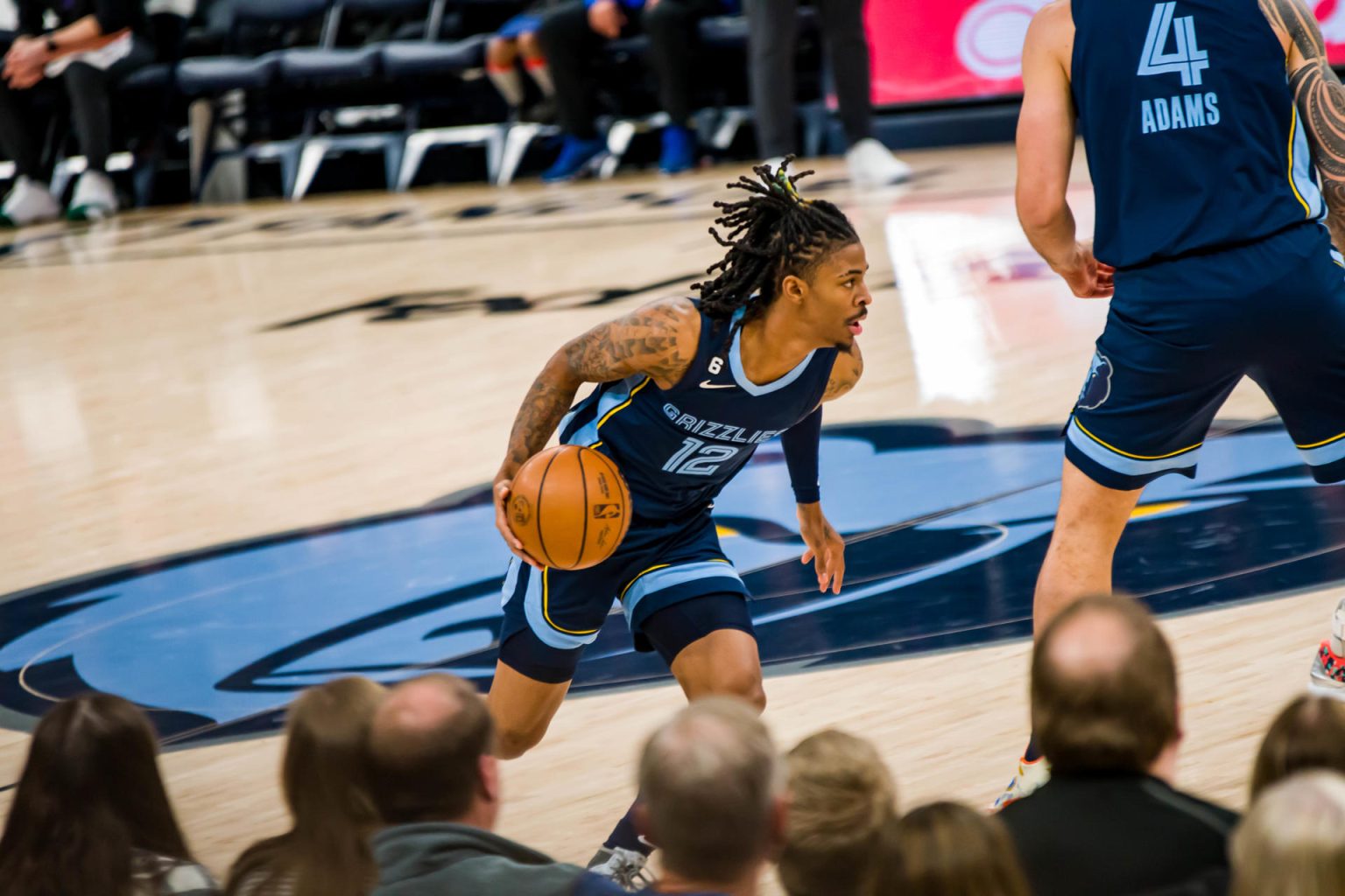 Ja Morant de los Memphis Grizzlies, en una fotografía de archivo. EFE/Matthew A. Smith