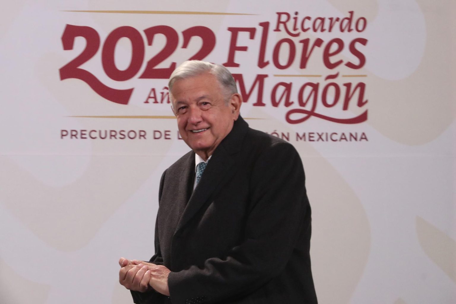 El presidente de México, Andrés Manuel López Obrador, habla durante una rueda de prensa en el Palacio Nacional, en Ciudad de México (México).EFE/ Sáshenka Gutiérrez