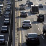 Un atasco en una autopista de Brooklyn, Nueva York (EEUU). Imagen de archivo. EFE/Justin Lane