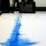 Fotografía de archivo de una lectura del sismógrafo. Imagen de archivo. EFE/Alejandro Zepeda