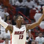 Bam Adebayo de los Miami Heat , en una fotografía de archivo. EFE/ Rhona Wise