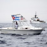 La Guardia Costera de Estados Unidos continúa este martes la búsqueda de nueve cubanos que naufragaron frente a la costa sureste de Florida, mientras repatrió a 38 migrantes de la misma nacionalidad y a 110 haitianos, detenidos todos en varias interdicciones en el mar. Imagen de archivo. EFE/Gastón de Cárdenas