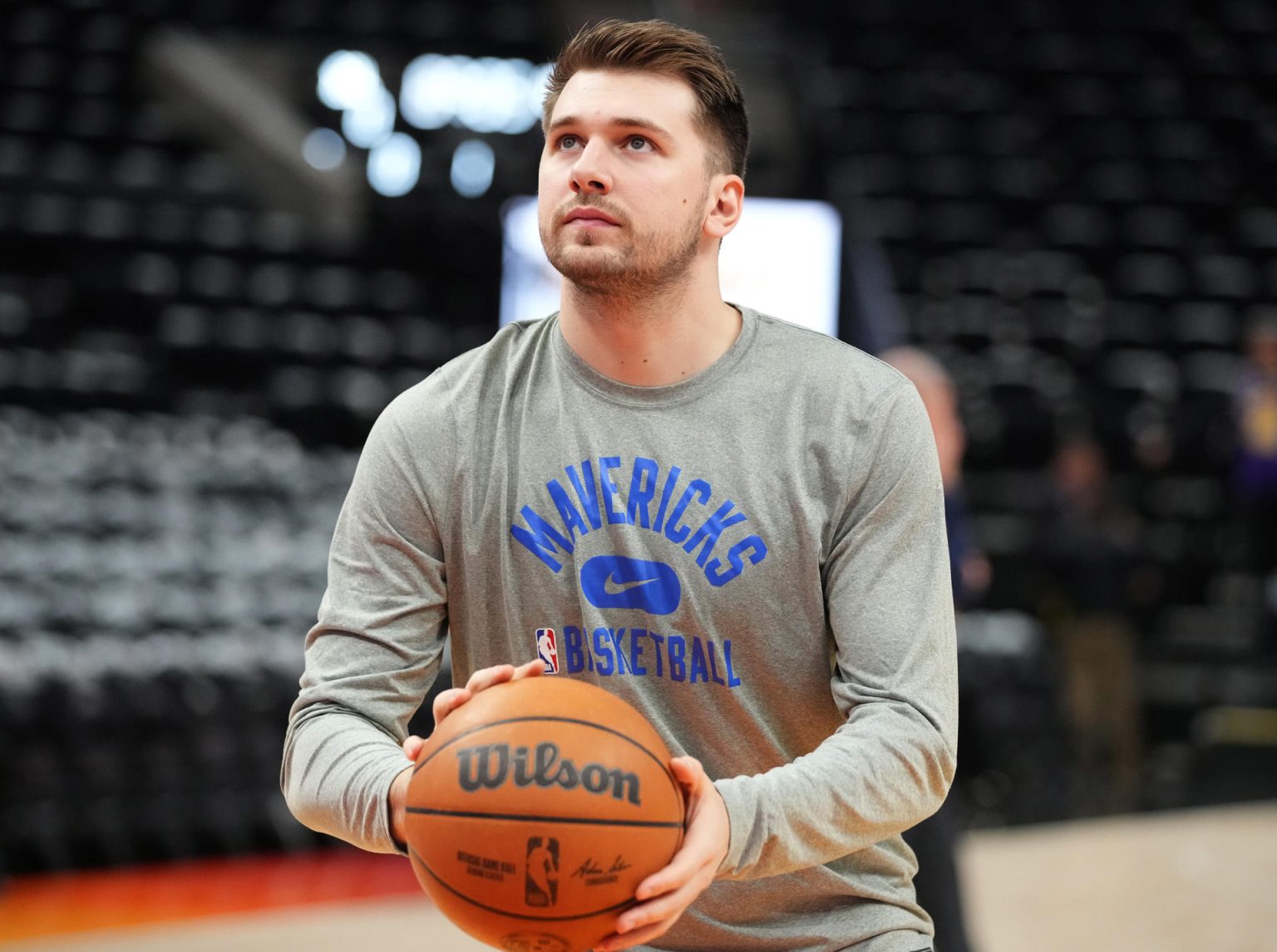 Luka Doncic de los Dallas Mavericks, en un fotografía de archivo. EFE/ George Frey