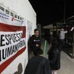 Migrantes de diferentes nacionalidades en el albergue "El Buen Samaritano", el 1 de diciembre de 2022, en Ciudad Juárez, estado de Chihuahua (México). EFE/ Luis Torres