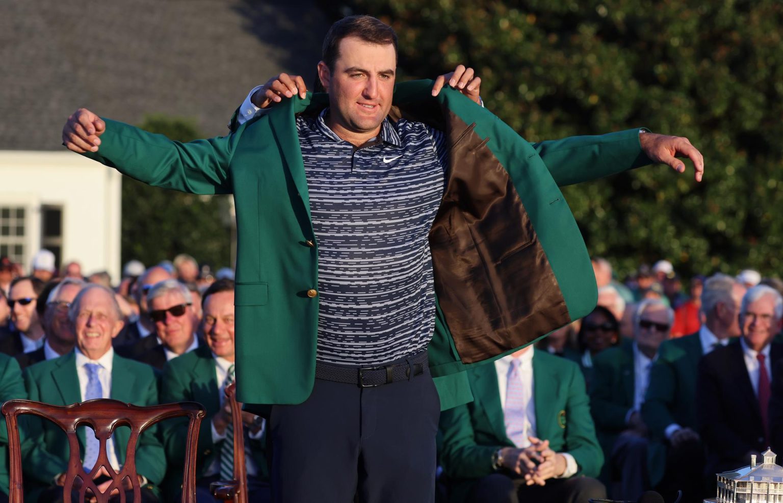 El campeón vigente del Masters de Augusta, Scottie Scheffler, en una fotografía de archivo. EFE/EPA/Justin Lane