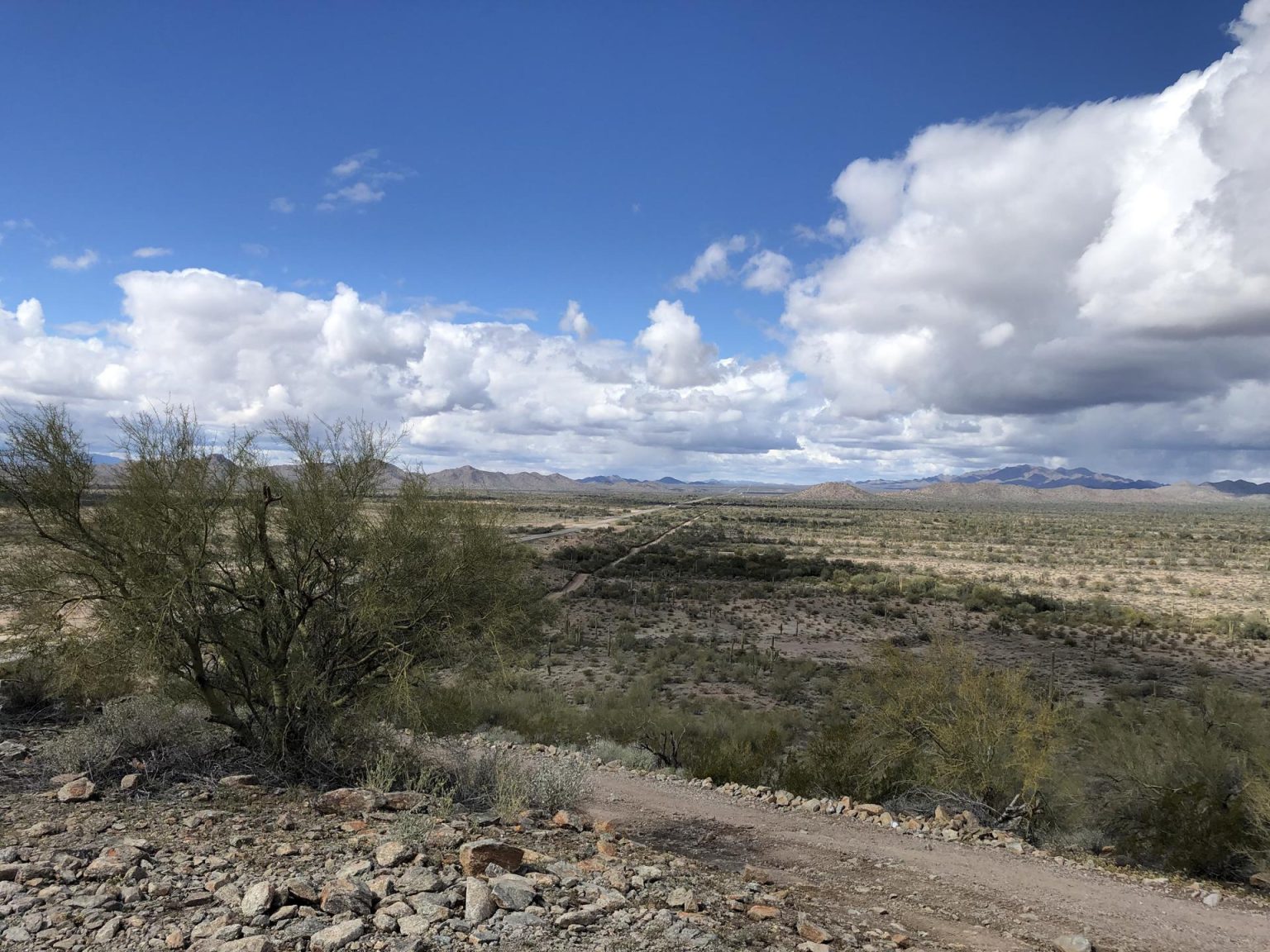 Fotografía de archivo que muestra una vista general del área conocida como Quitobaquito, en la frontera de Arizona con México (EE.UU.). EFE/Paula Díaz