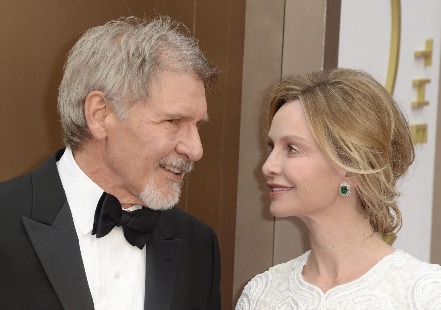 El actor estadounidense Harrison Ford (izda) y Calista Flockhart (dcha). Imagen de archivo. EFE/Mike Nelson