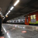 Fotografía de una estación de la Linea 12 del Sistema de Transporte Colectivo (Metro), hoy, en Ciudad de México (México). EFE/ Mario Guzmán