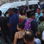 Migrantes permanecen hoy varados en la ciudad de Tapachula, estado de Chiapas (México). EFE/Juan Manuel Blanco