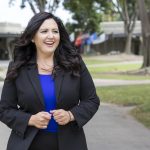 Fotografía de archivo de campaña cedida donde aparece Nora Vargas, oriunda de la ciudad mexicana de Tijuana, que se convirtió este martes en la primera mujer inmigrante latina que preside la Junta de Supervisores del Condado de San Diego, el tercero más grande en California, en la frontera con México. EFE/Jessica Zuleta/Supervisor Nora Vargas /SOLO USO EDITORIAL/NO VENTAS/SOLO DISPONIBLE PARA ILUSTRAR LA NOTICIA QUE ACOMPAÑA/CRÉDITO OBLIGATORIO