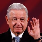 El presidente de México, Andrés Manuel López Obrador, habla durante su conferencia de prensa matutina hoy, en el Palacio Nacional en Ciudad de México (México). EFE/ Isaac Esquivel