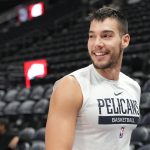 Fotografía de archivo en la que se registró a Willy Hernangomez, pívot español de los Pelicans de Nueva Orleans, en Salt Lake City (Utah, EE.UU.). EFE/George Frey