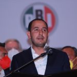 Fotografía de archivo del presidente nacional del Partido Acción Nacional (PAN), Marko Cortés. EFE/Carlos Ramírez