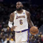 Fotografía de archivo de LeBron James de Los Angeles Lakers. EFE/EPA/MICHAEL REYNOLDS SHUTTERSTOCK OUT