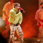 El cantante puertorriqueño Bad Bunny se presenta en concierto en el estadio El Campín, en Bogotá (Colombia). Imagen de archivo. EFE/Carlos Ortega