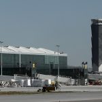 Vista de la torre de control del Aeropuerto Internacional Felipe Ángeles el ubicada en el municipio de Zumpango, Estado de México (México). Imagen de archivo. EFE/José Méndez