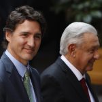 El presidente de México, Andrés Manuel López Obrador, junto al primer ministro de Canadá, Justin Trudeau. Imagen de archivo. EFE/ José Méndez