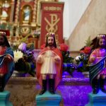 Fotografía de las figuras de los Santos Reyes Magos en un santuario el 5 de enero de 2023, municipio de Tizimin, estado de Yucatán (México). EFE/Lorenzo Hernández