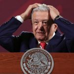 El presidente de México, Andrés Manuel López Obrador, habla durante su rueda de prensa matutina hoy, en el Palacio Nacional, en la Ciudad de México (México). EFE/ Sáshenka Gutiérrez