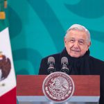 Fotografía cedida por la Presidencia de México del mandatario mexicano, Andrés Manuel López Obrador, durante una rueda de prensa en Hermosilo (México). EFE/ Presidencia De México / SOLO USO EDITORIAL/ SOLO DISPONIBLE PARA ILUSTRAR LA NOTICIA QUE ACOMPAÑA (CRÉDITO OBLIGATORIO)