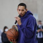 El jugador de baloncesto mexicano-estadounidense Juan Toscano, en una fotografía de archivo. EFE/Alex Cruz