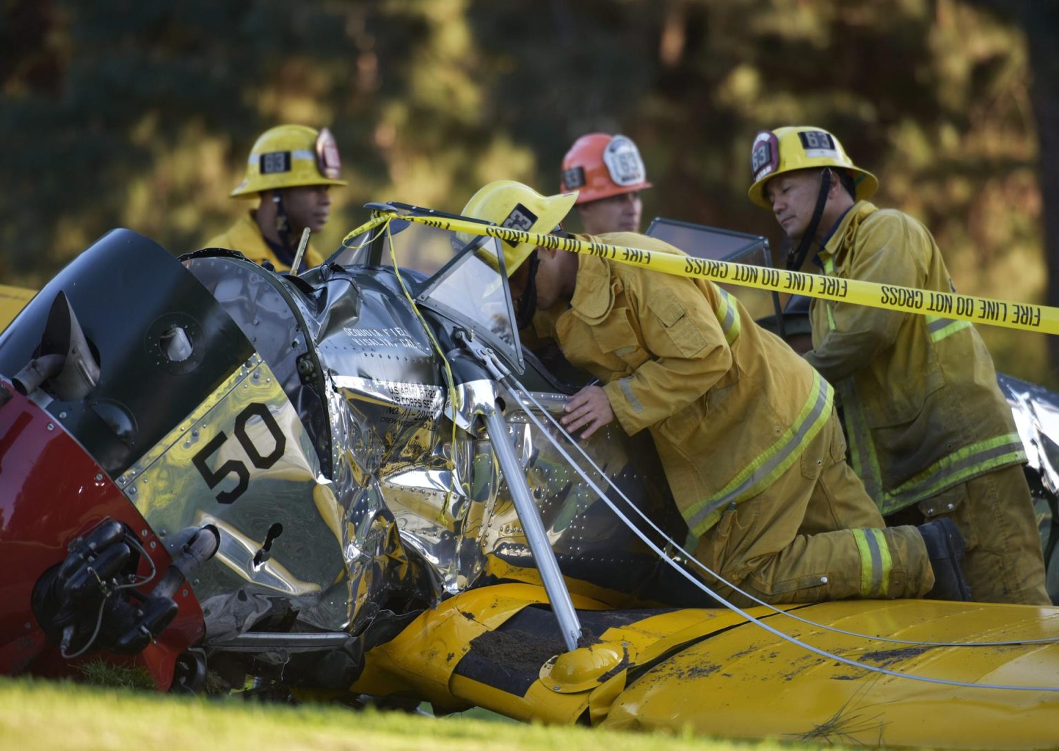 Las autoridades señalaron que las cuatro personas fallecidas en el accidente eran las únicas que se encontraban dentro de las avionetas. Imagen de archivo. EFE/Stuart Palley