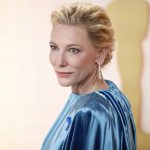 Cate Blanchett llega a la 95 edición de la ceremonia anual de los Premios de la Academia. EFE/EPA/CAROLINE BREHMAN