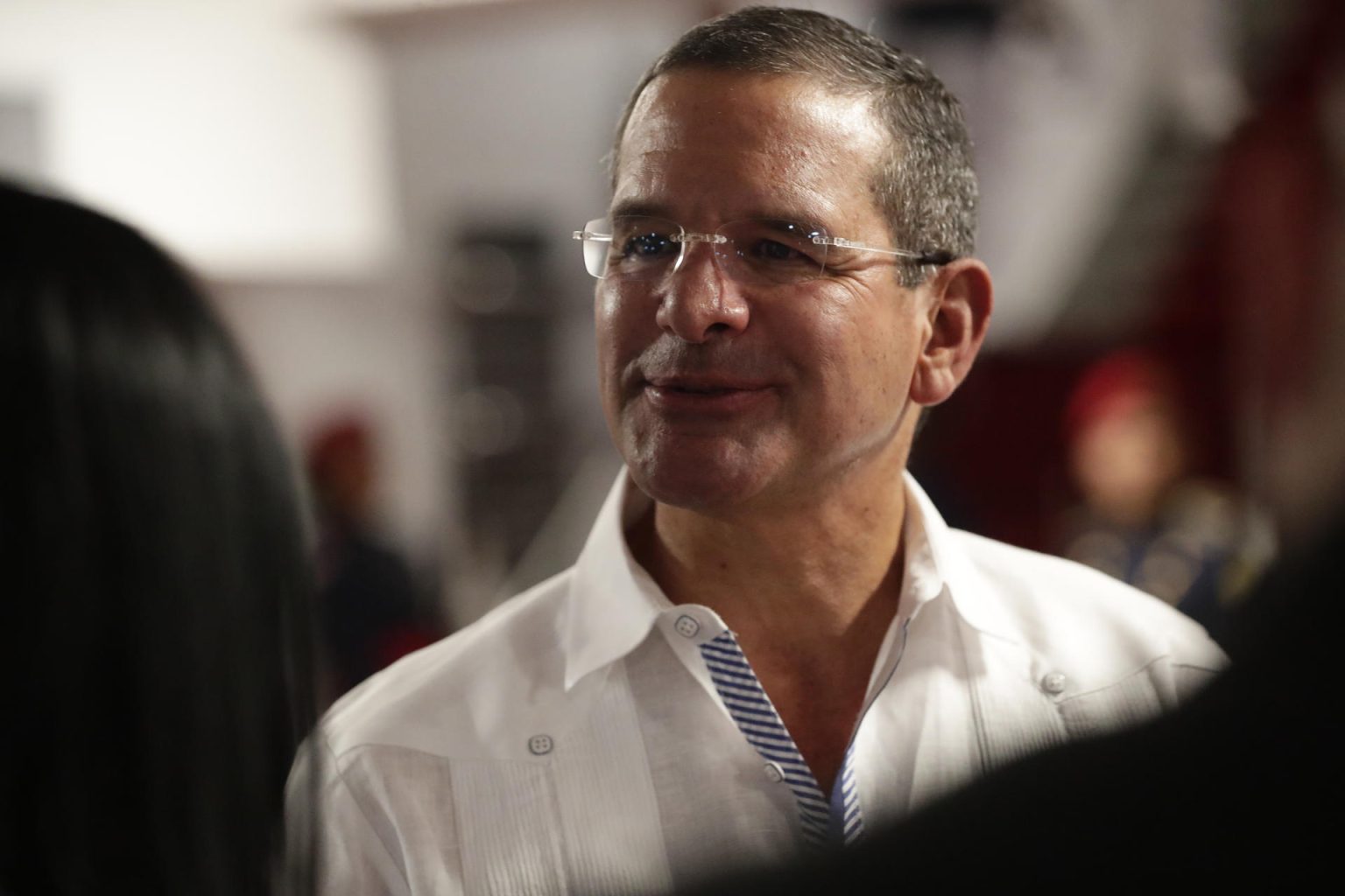 El Gobernador de Puerto Rico, Pedro Pierluisi, fue registrado este viernes, 24 de marzo, a su llegada a la sala presidencial del Aeropuerto Las Américas para acudir a la XXVIII Cumbre Iberoamericana, en Santo Domingo (República Dominicana). EFE/Bienvenido Velasco