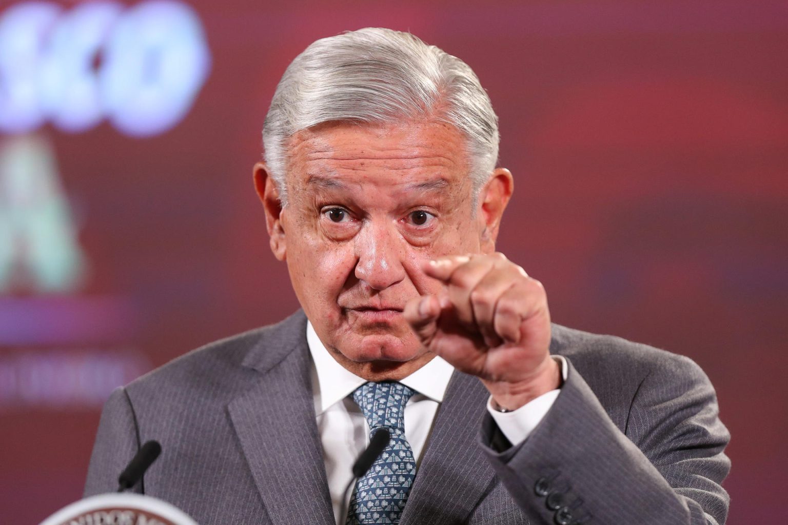 Fotografía de archivo del presidente de México, Andrés Manuel López Obrador. EFE/Isaac Esquivel