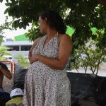 Mujeres migrantes permanecen varadas hoy, en una plaza del municipio de Tapachula en Chiapas (México). EFE/Juan Manuel Blanco